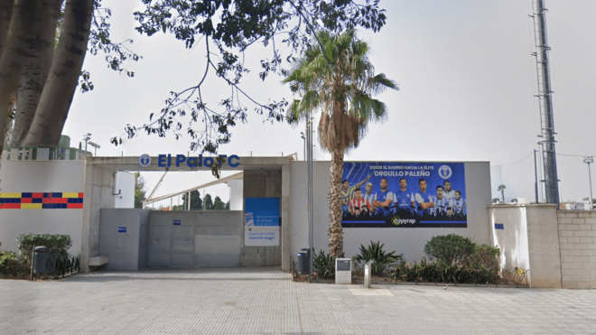 Instalaciones de El Palo FC en Málaga.