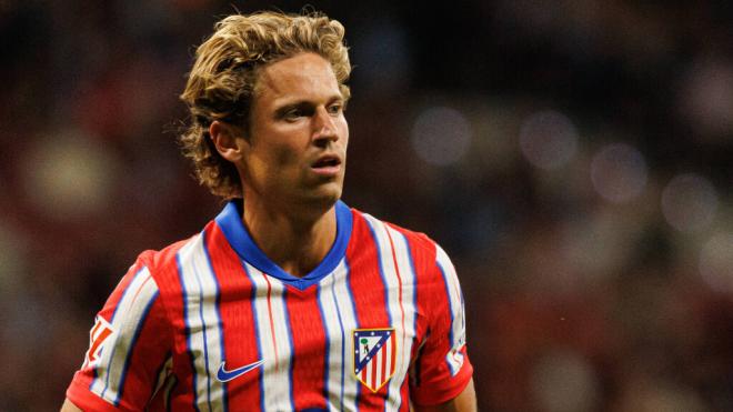 Marcos Llorente, en un partido del Atleti (Cordon Press)