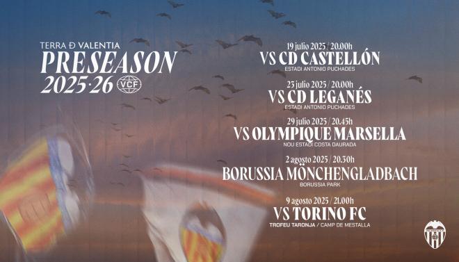 Pretemporada del Valencia CF