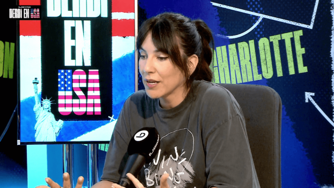 Irene Junquera en 'Derbi en USA' hablando del Real Madrid (ElDesmarque)