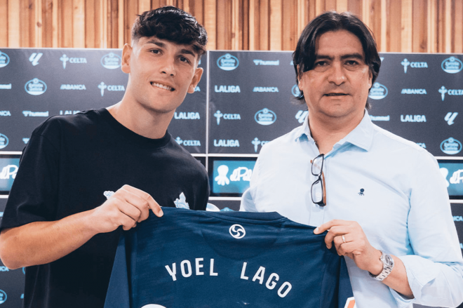 Yoel Lago y Marco Garcés (Foto: Celta).