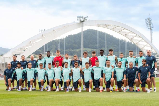 El primer entrenamiento del Athletic en pretemporada (Foto: Athletic Club).