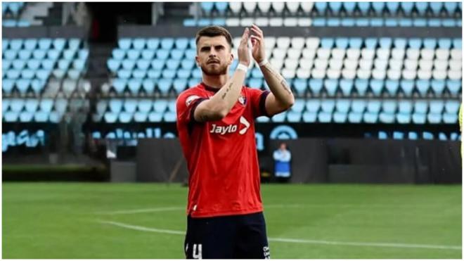 Ibaider Garriz con compañeros del Osasuna. (Foto: @ibaider_)