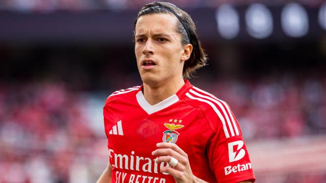 Álvaro Careras estaría cerca de finalizar su etapa en Benfica (foto: Cordon Press).