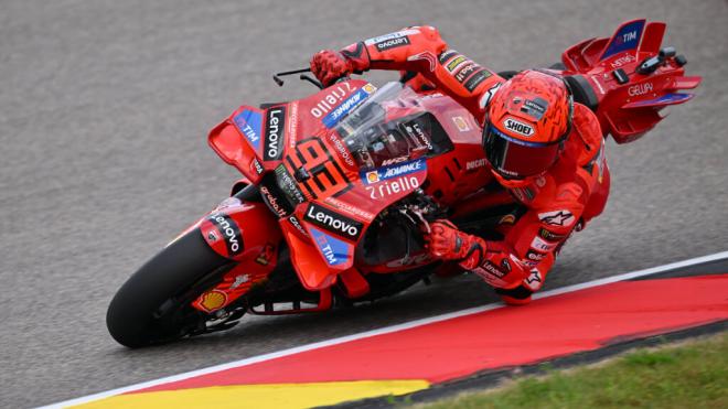 Marc Márquez, en el Gran Premio de Alemania (Foto: MotoGP).