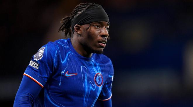 Madueke, en un partido con el Chelsea (Foto: Cordon Press)