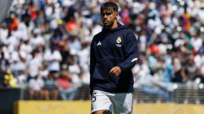 Raúl Asencio en el Mundial de Clubes (Foto: Instagram)