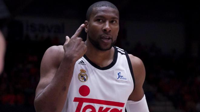 Marcus Slaughter, durante su etapa en el Real Madrid (Foto: Cordon Press)