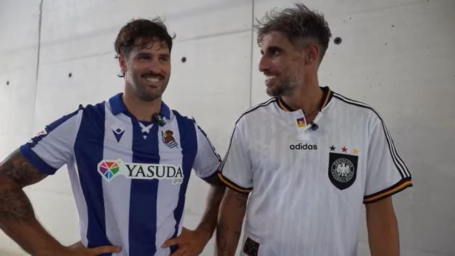 Javi Martínez y Lucas Eguibar.