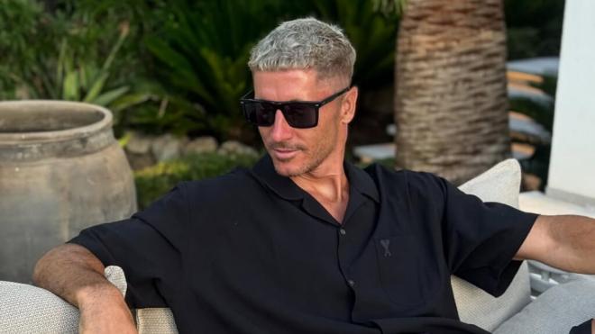 El nuevo look de Robert Lewandowski (Instagram: @_rl9)