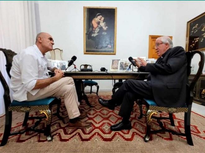 Antonio Muñoz, junto a Saiz Meneses.