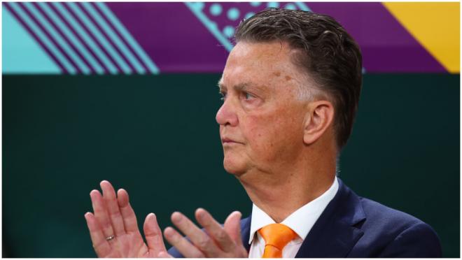 Van Gaal, durante el Mundial Qatar 2022. (Europa Press)