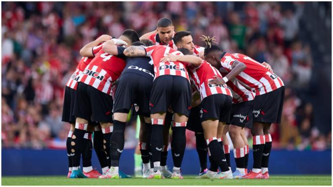 El Athletic Club durante un partido de LALIGA. (Europa Press)