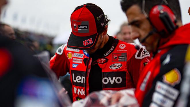 Pecco Bagnaia, en el Gran Premio de Alemania (Foto: Ducati).