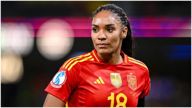 Salma Paralluelo, jugadora de la Selección española femenina. (Europa Press)