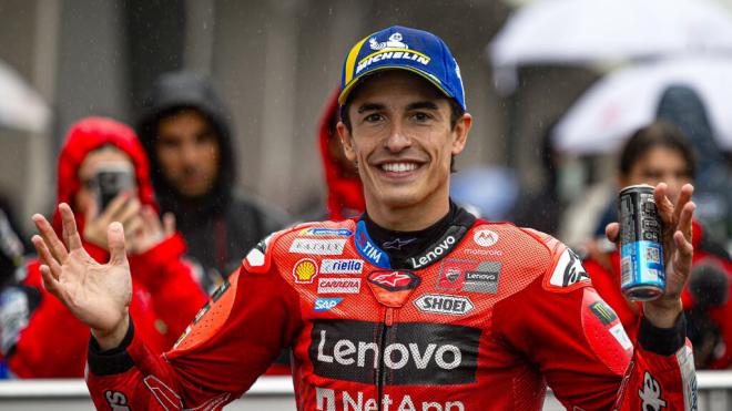 Marc Márquez, en el Gran Premio de Alemania (Foto: Ducati).