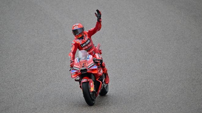 Marc Márquez, en el Gran Premio de Alemania (Foto: MotoGP).