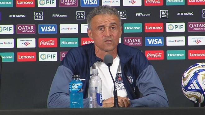 Luis Enrique, en rueda de prensa (Foto: ElDesmarque)