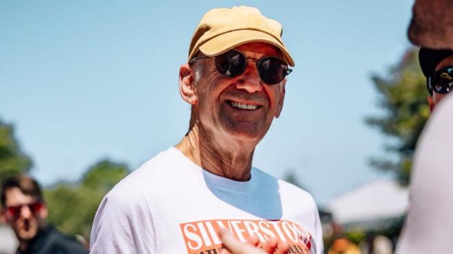 Adrian Newey, en el Festival de Goodwood este 2025 (Foto: Aston Martin).