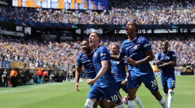 Los jugadores del Chelsea celebran un gol ante el PSG (Foto: Cordon Press)