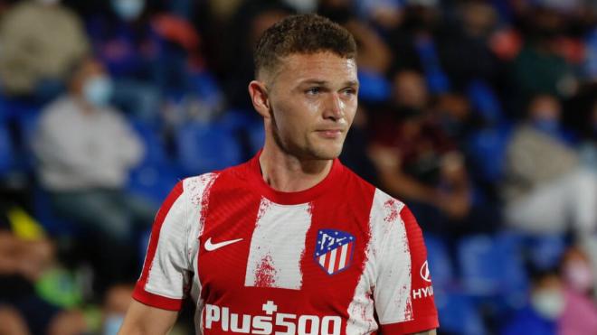 Kieran Trippier durante un partido del Atlético de Madrid (Fuente: Cordon Press)