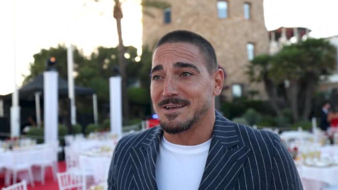 Damián Quintero en una cena de Gala en Puerto Banús