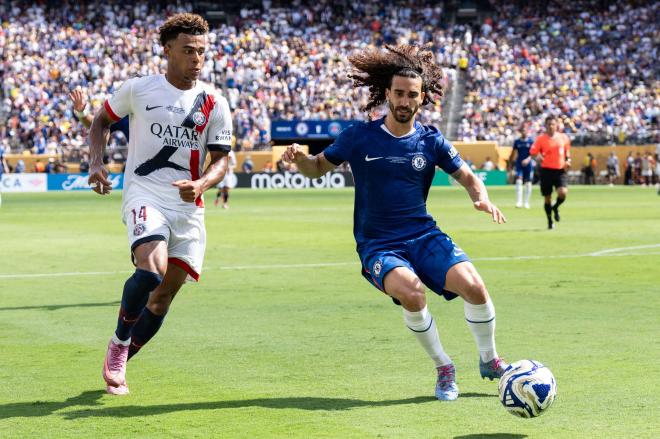 Marc Cucurella durante la final del Mundial de Clubes (Foto: Cordon Press)