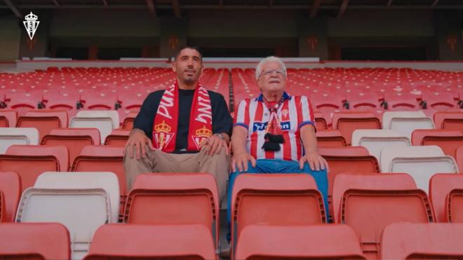 La espectacular campaña de abonados del Sporting con Cote de vuelta a El Molinón (Imagen: RSG).