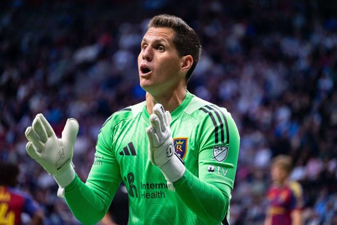 Rafael Cabral en un partido de la MLS. (Foto: Cordon Press)