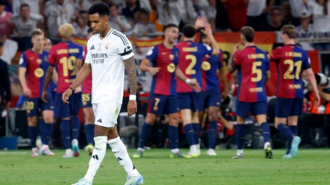 Rodrygo en la final de la Copa del Rey contra el Barcelona (Cordon Press)