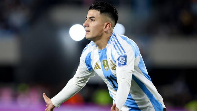 Thiago Almada con la selección argentina (Cordon Press)