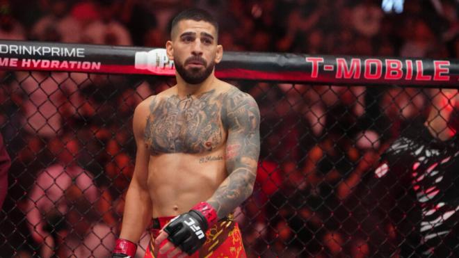 Ilia Topuria en un combate de la UFC (Cordon Press)