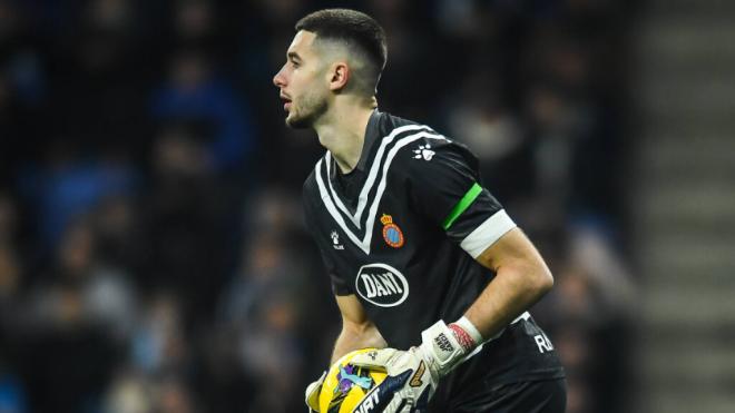 Joan García con el Espanyol (Cordon Press)