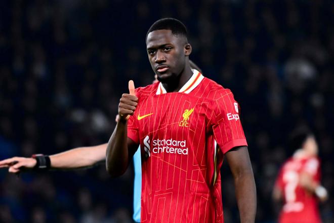 Ibrahima Konaté en el Liverpool (Cordon Press)