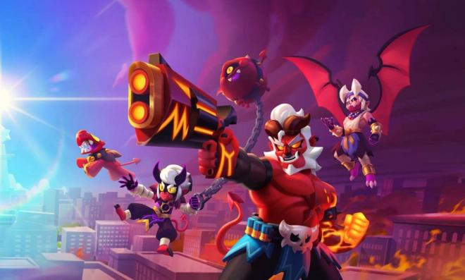 Fang Infernal, Bull Infernal y Gus Hijo del Mal en Brawl Stars