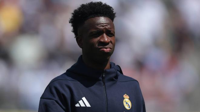 Vinicius Jr no ha firmado su renovación con el Real Madrid (foto: Cordon Press).