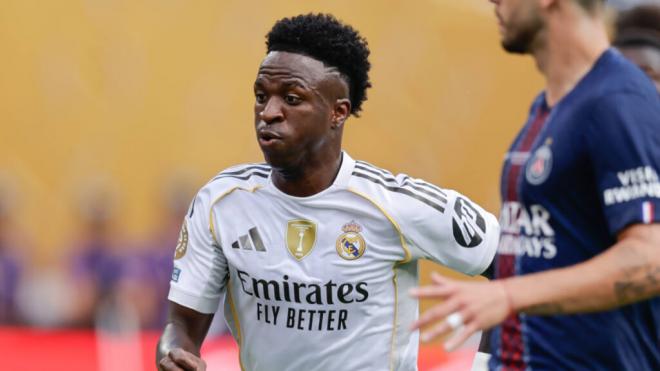 Vinicius Jr parecía que iba a renovar su contrato tras el Mundial de Clubes (foto: Cordon Press).
