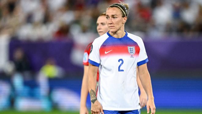 Lucy Bronze, jugadora de la Selección de Inglaterra durante la Eurocopa Femenina (Cordon Press).