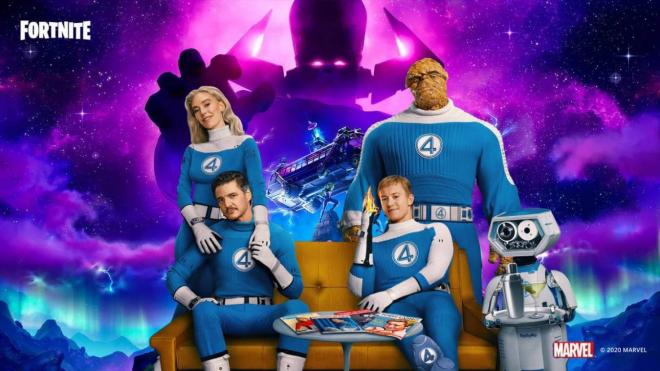 Los 4 Fantásticos llegarán a Fortnite en forma de skins