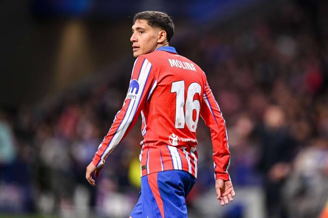 Nahuel Molina, en un partido del Atlético de Madrid (Foto: Cordon Press).