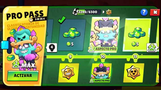 La nueva skin de Dynamike Embrujado / Estremecedor del Pro Pass de Brawl Stars