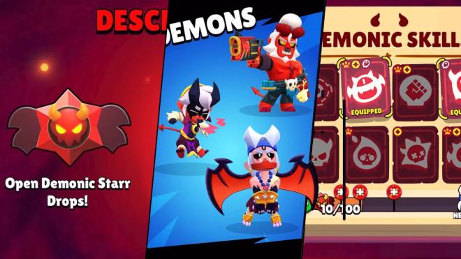 El evento Demonios Descendentes en Brawl Stars