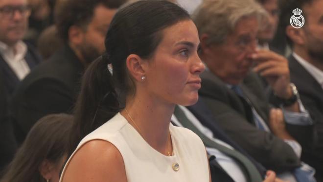 La emoción de Maca, la esposa de Lucas Vázquez (ElDesmarque)