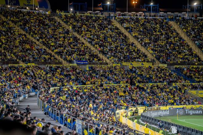 Aficionados de Las Palmas, en Gran Canaria (Foto: UDLP).