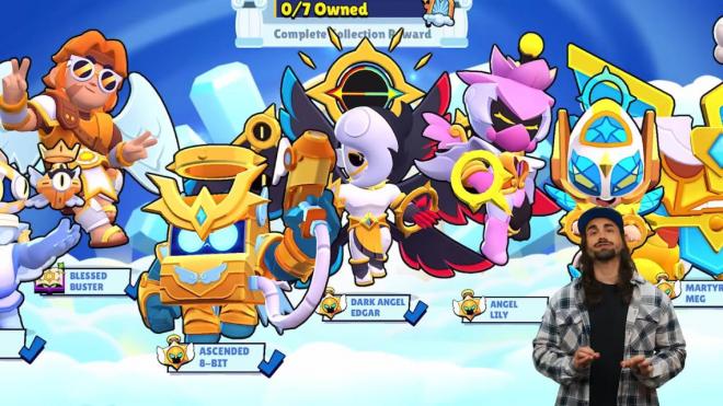 Todas las skins angelicales de Brawl Stars en 2025