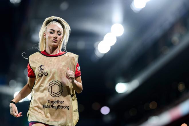 Alisha Lehmann de suplente en la Eurocopa Femenina (Cordon Press)