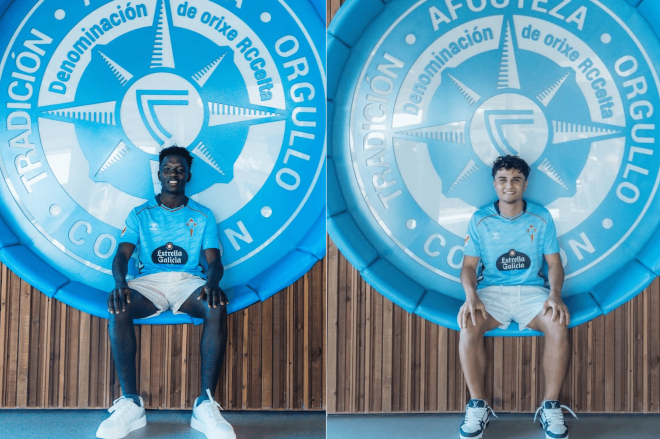 Aldrine Kibet y Anthony Khayat (Fotos: Celta).