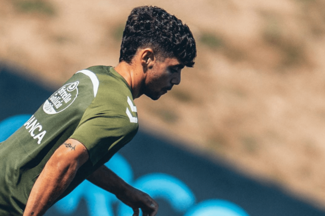 Tincho Conde en pretemporada (Foto: Instagram).
