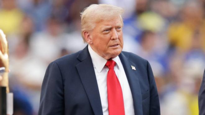Donald Trump en la final del Mundial de Clubes 2025 (Foto: Cordon Press)