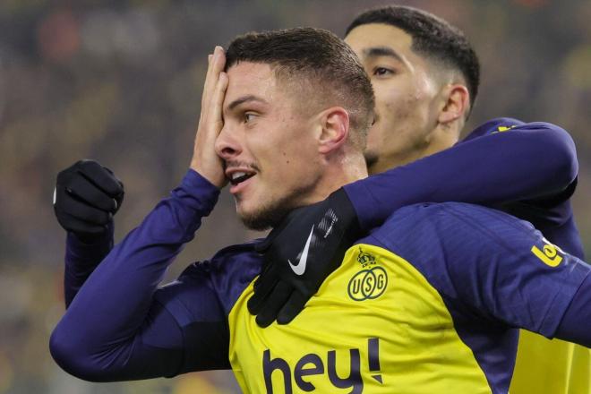 Franjo Ivanovic, delantero del Union Saint-Gilloise.
